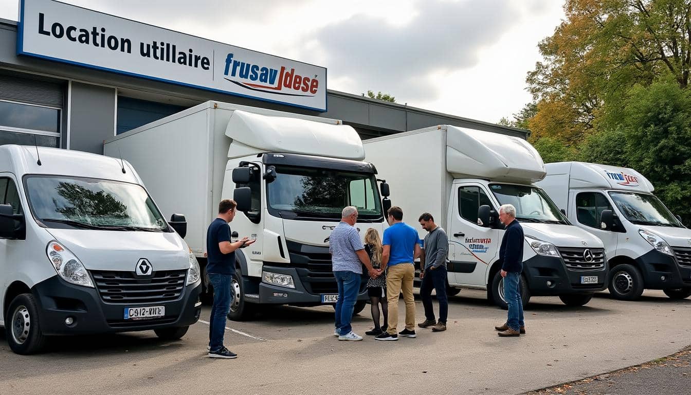 Illustration: Comprendre la location d’utilitaire et les types de véhicules disponibles