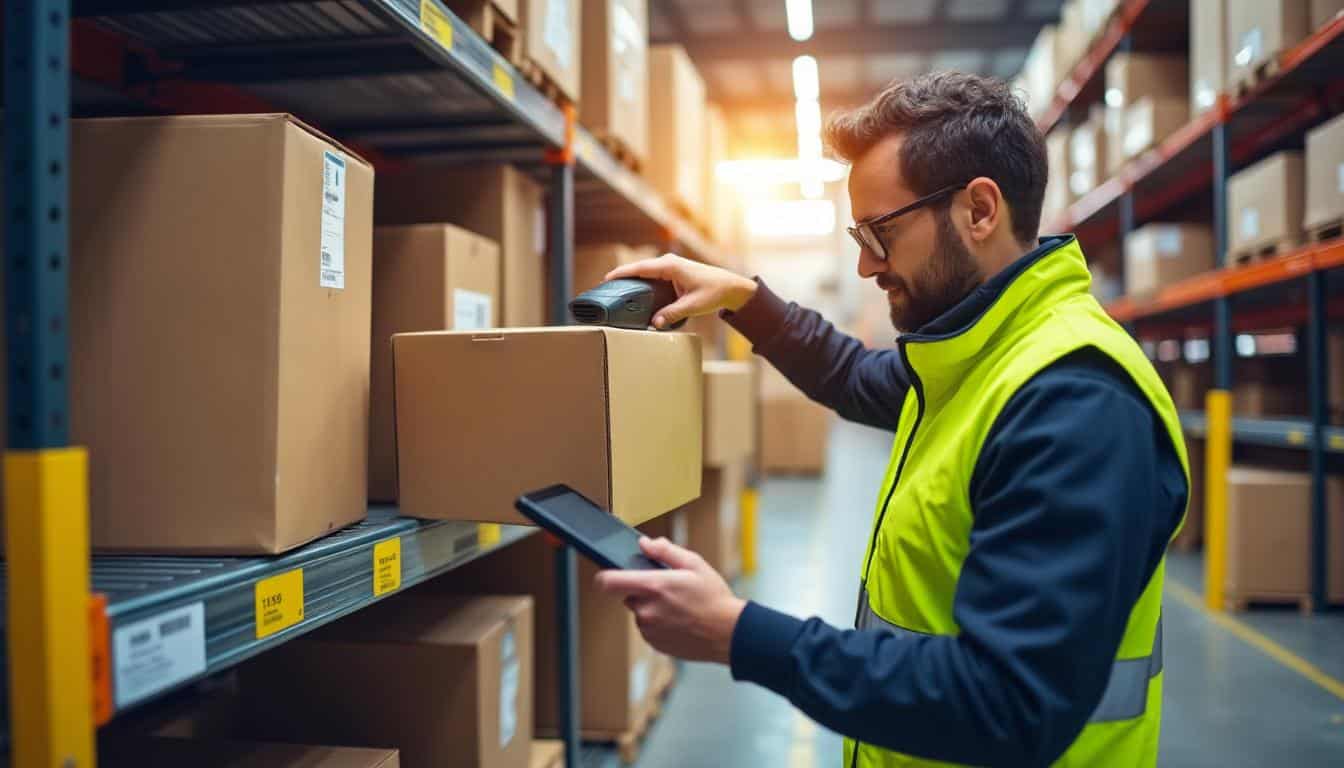 Illustration: Comprendre le prélèvement des articles dans un entrepôt logistique