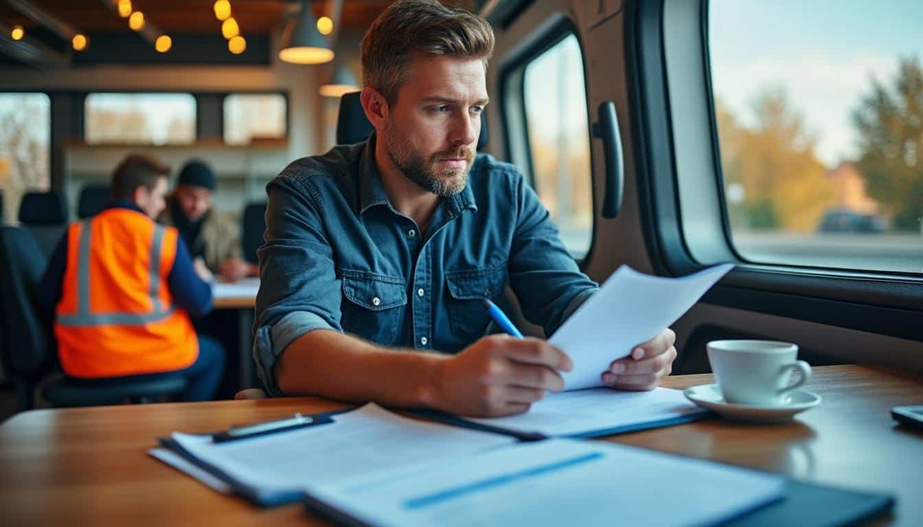 Illustration: Fonctionnement de la retraite pour les chauffeurs routiers salariés