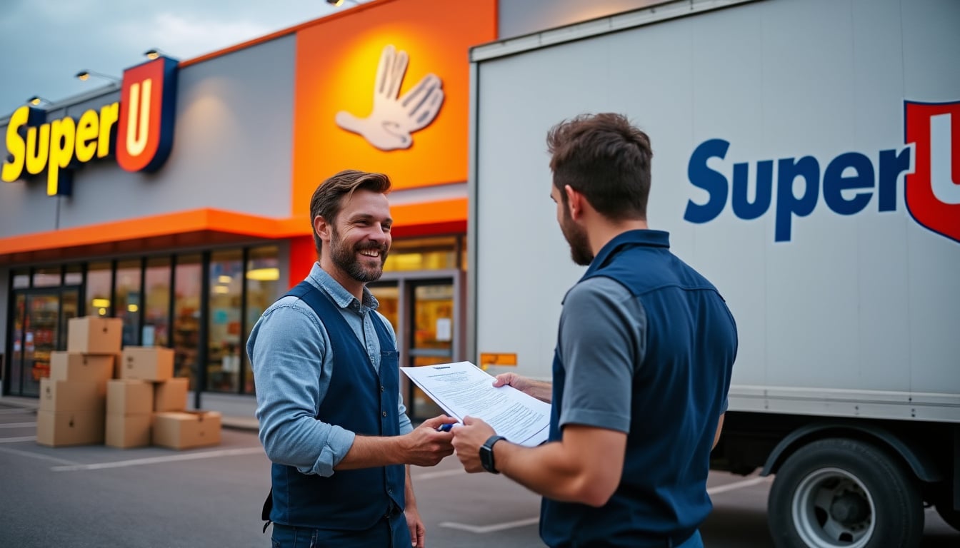Illustration: Tout savoir sur la location de camion chez Super U : un service pratique pour tous vos besoins