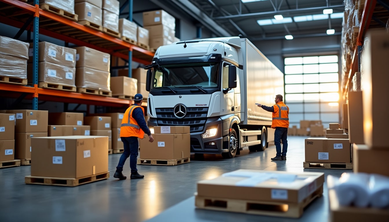 Illustration: Comprendre la notion de fret : transport et coût de marchandise