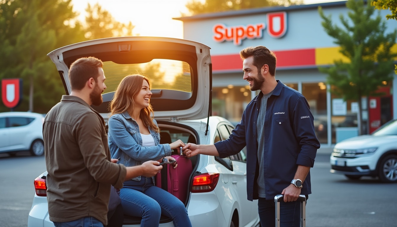 Illustration: Super U, un acteur de proximité engagé dans la mobilité
