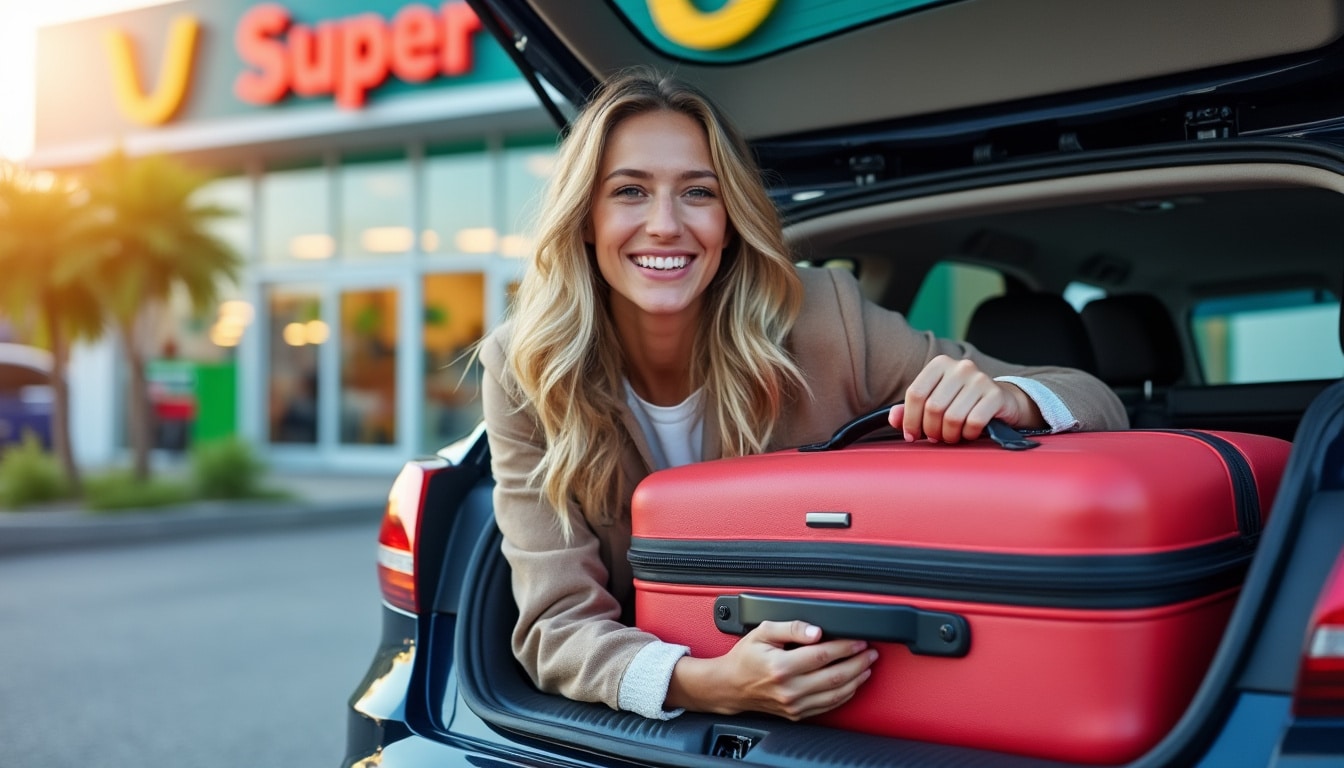 Location de voiture en aller simple Super U : simplicité et flexibilité