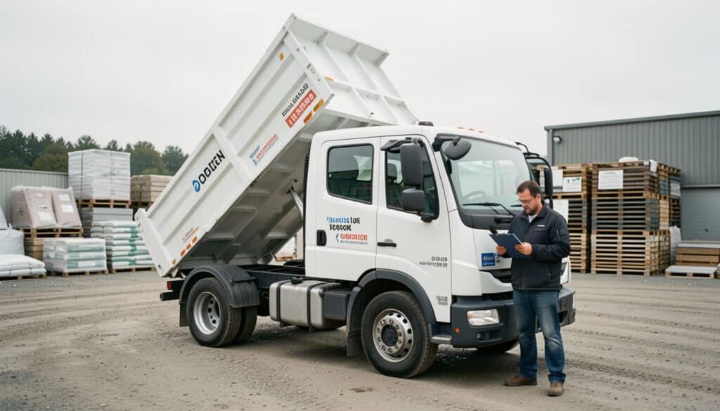 Location de camion benne : comment choisir sans surpayer