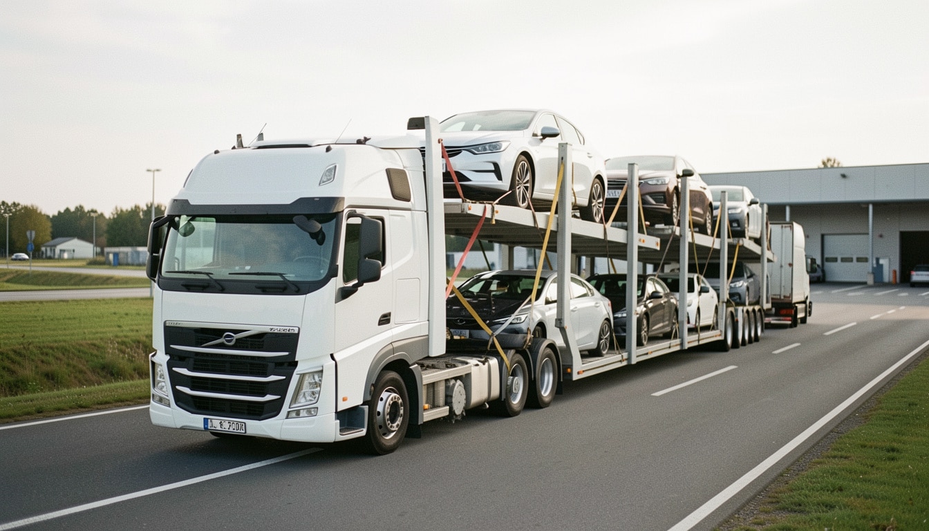 Transport de voiture par camion : prix, délais et options
