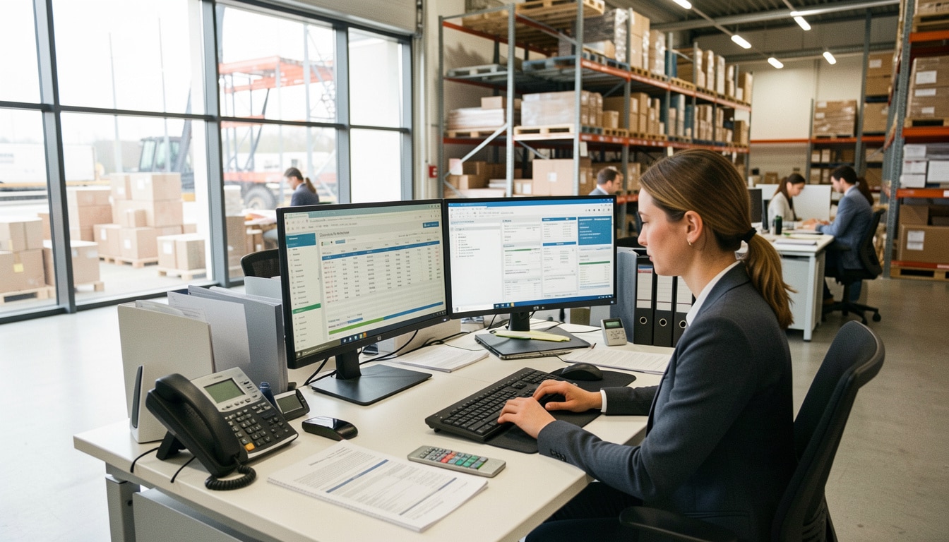 Gestion administrative en transport et logistique