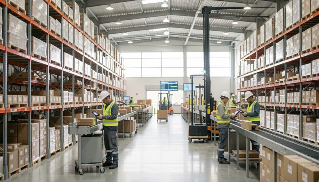 Gestion des flux logistiques et performance en entrepôt
