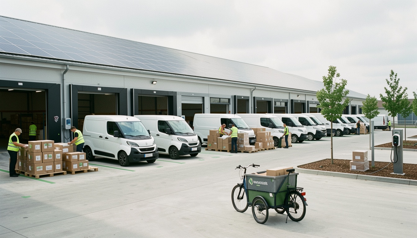 La logistique verte pour réduire l’empreinte des flux