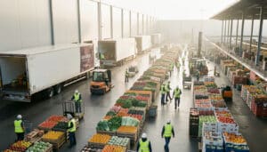 La logistique à Rungis au cœur des flux alimentaires